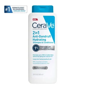 2-in-1 Anti-Dandruff Hydrating Shampoo and Conditioner
